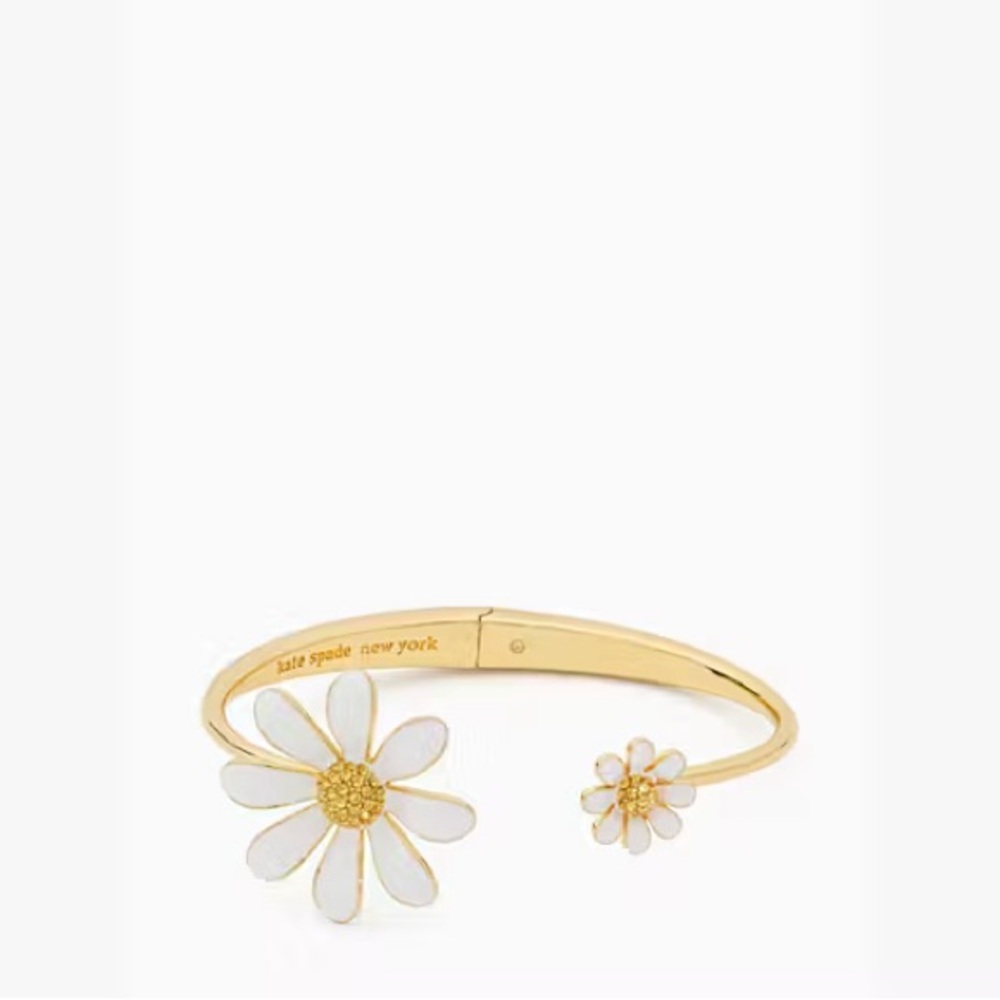 Kate Spade. Super cute cuff bracelet with hinge opening.  NWT.